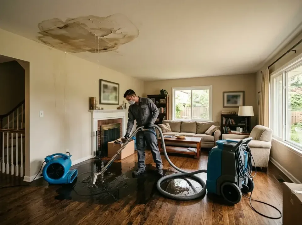 attic-pipe-burst-ceiling-drip-008 — frequently asked questions, Water Damage Restoration & Carpet Care in Auburn Hills, MI